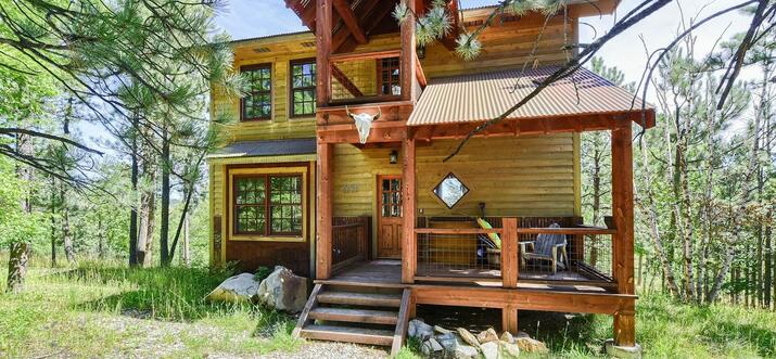 secluded cabins in south dakota