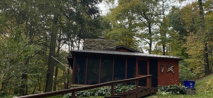 secluded cabins in maryland