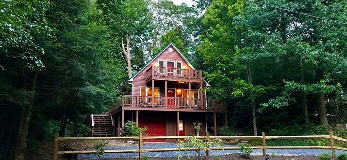 cabins in spruce pine nc