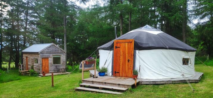 Top 5 Yurts Near Edinburgh, UK