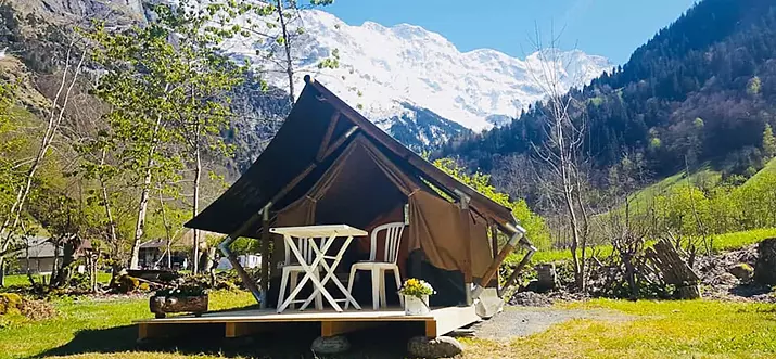 Top 10 Glamping Spots In Switzerland