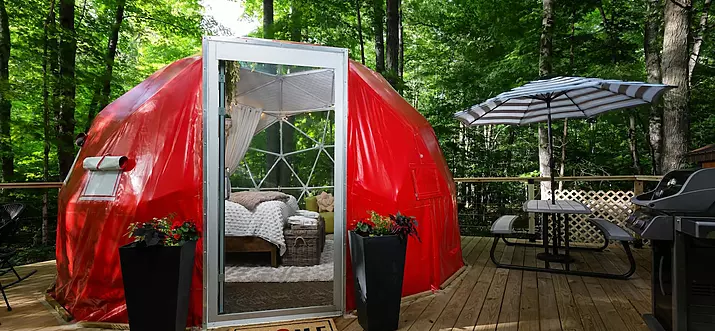 8 Best Glamping Spots In Traverse City, Michigan