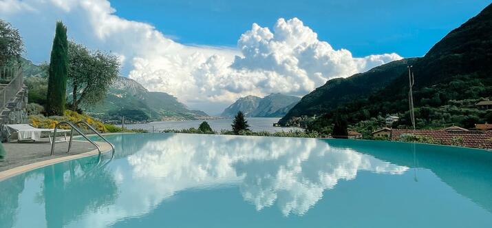 airbnb lake como with pool