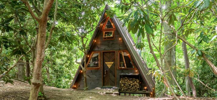 tiny house for rent marshall nc