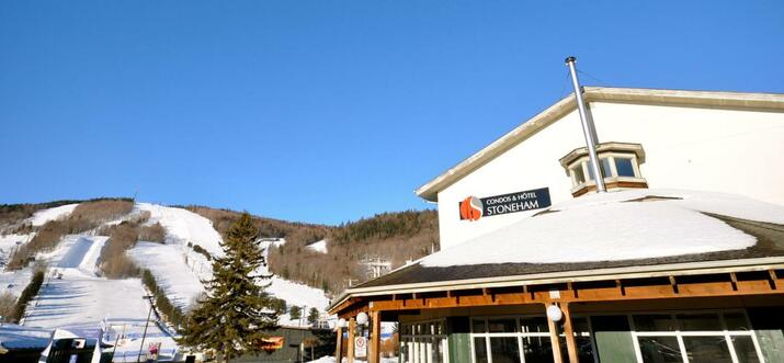 stoneham ski in ski out