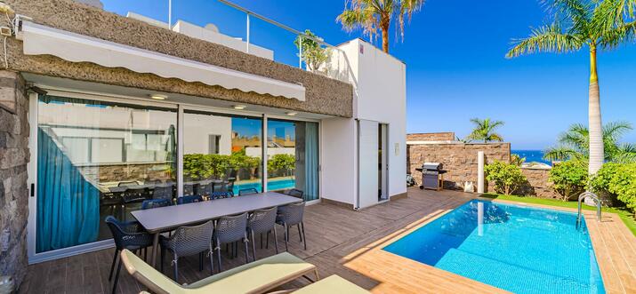 villas in costa adeje with private pool