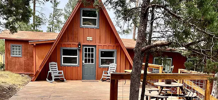 Top 6 A-Frame Cabins In Ruidoso, New Mexico