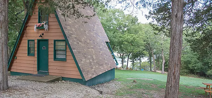 6 Best A-Frame Cabins Near Branson, Missouri