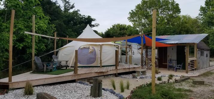 glamping rehoboth beach