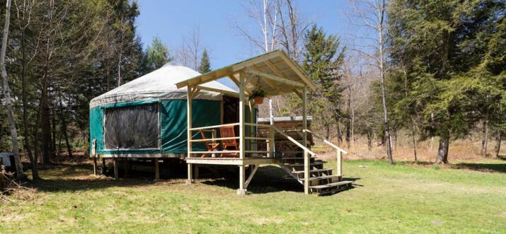 glamping stowe vt