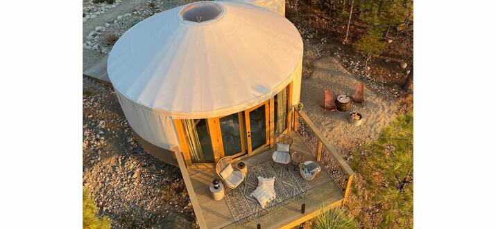 Top 4 Yurts Near Kelowna, Canada