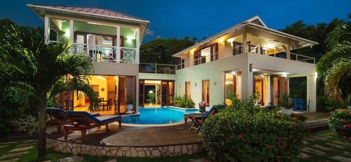 negril villas with chef