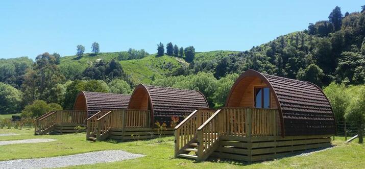 2 Handpicked Cabins Near Whanganui, New Zealand