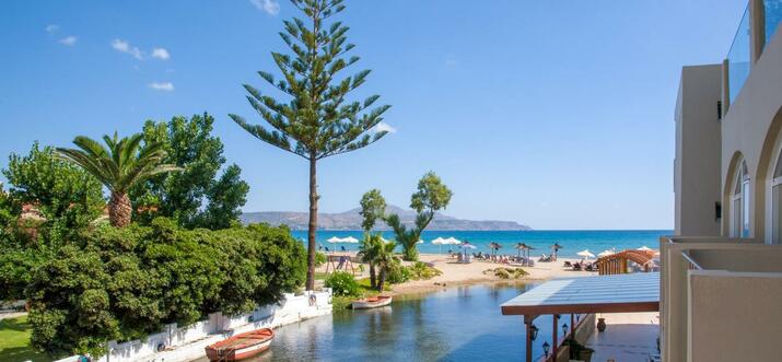 beach resorts in chania crete