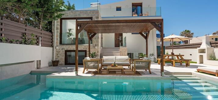Airbnb frente al mar en Grecia