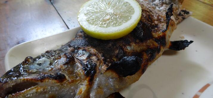 Grill your catch at Senkyou at Mount Tsukuba!