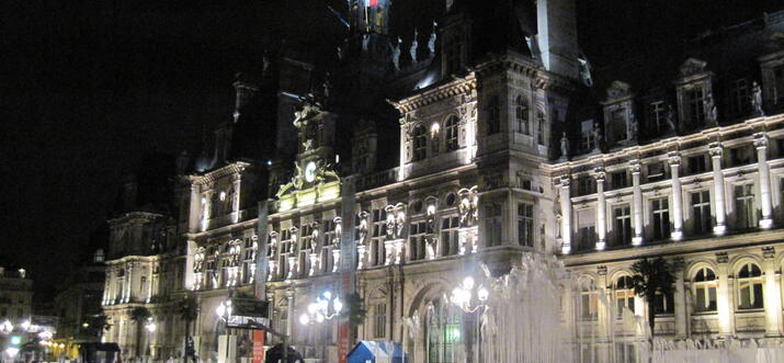 Enchanting Nighttime Activities At The River Seine, Paris