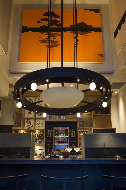unique hotels in shinbashi | a rooftop bar on the highrise 52nd floor