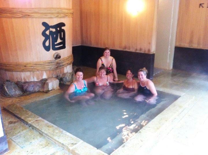 The sake bath