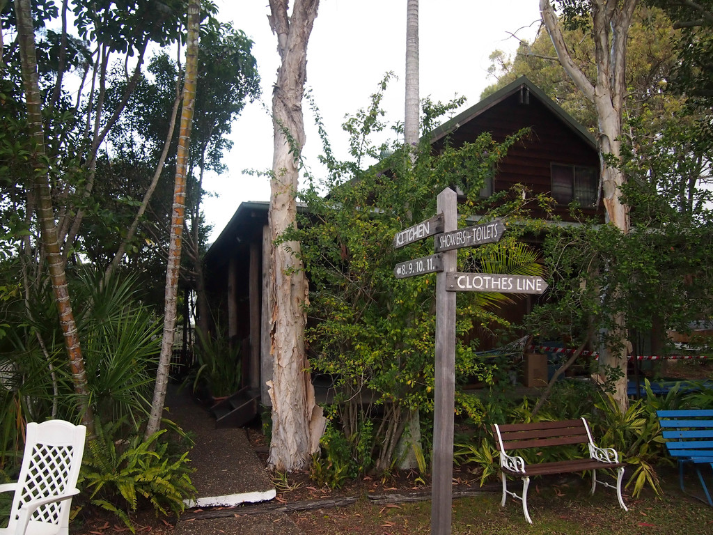 Courtyard of the compound