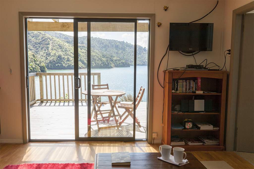This cosy lounge will make you feel at home.