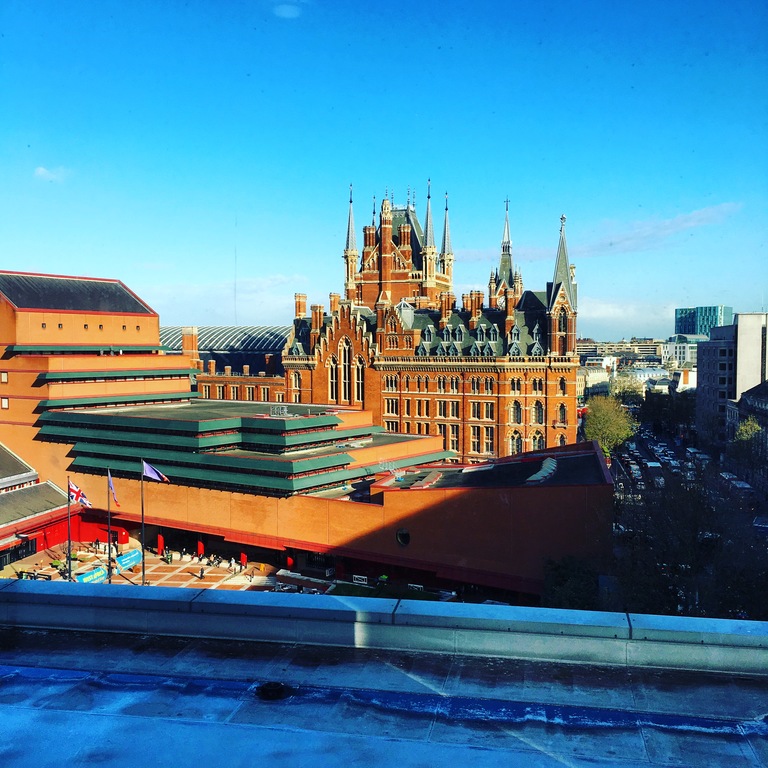 View from the London St. Pancras