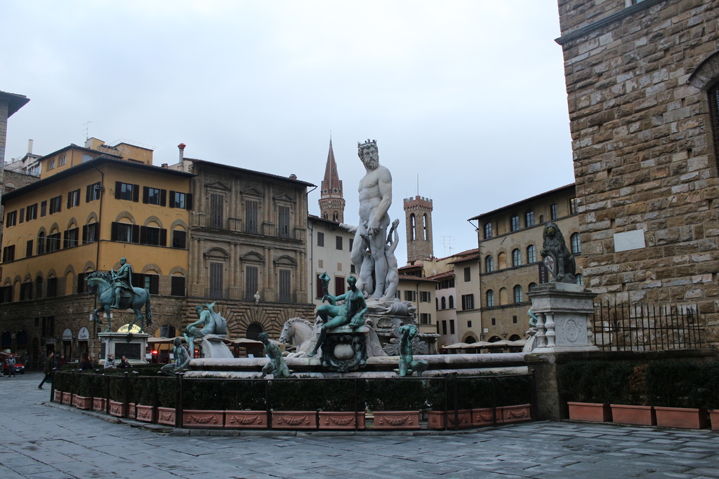 things to do in florence, italy | piazza della signoria