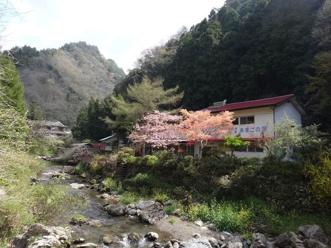 unique hotels in ozu | amago no sato, an inn deep in the mountains