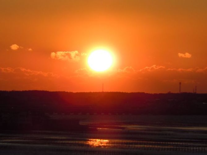 hotels with view in hamamatsu | a spectacular show put on by nature