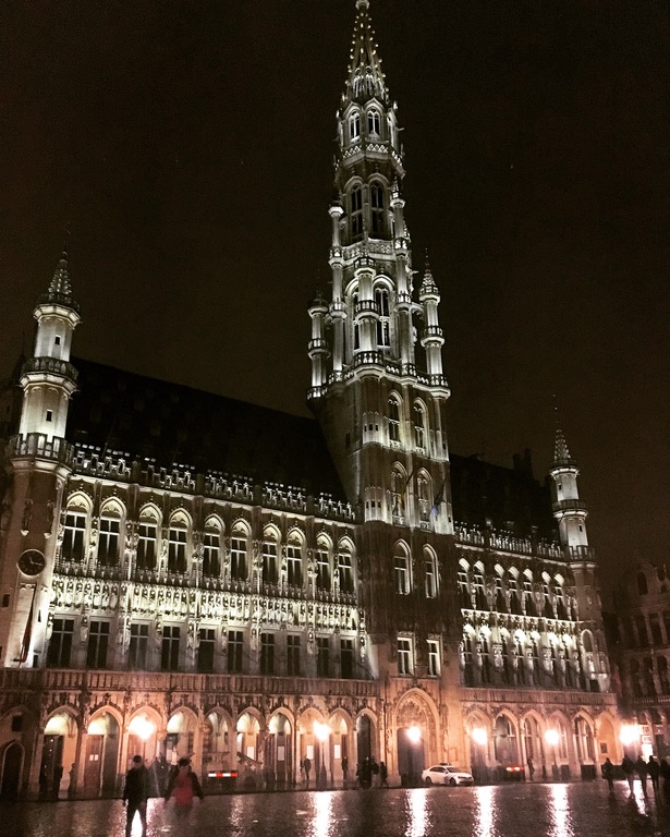 Town Hall at Night