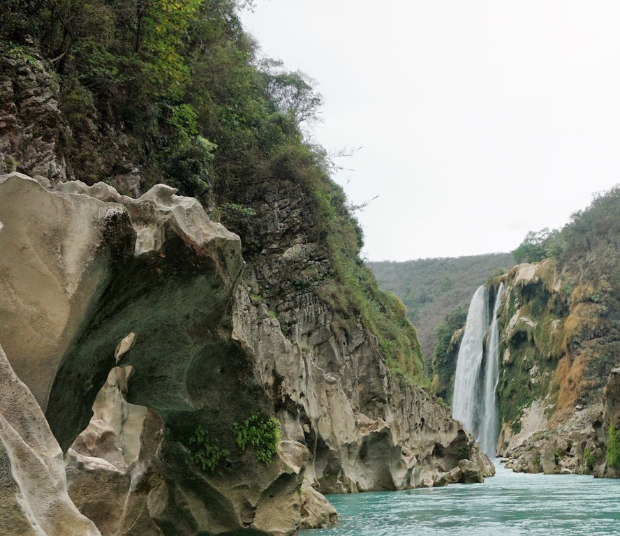 Tanchachin Falls during low flow