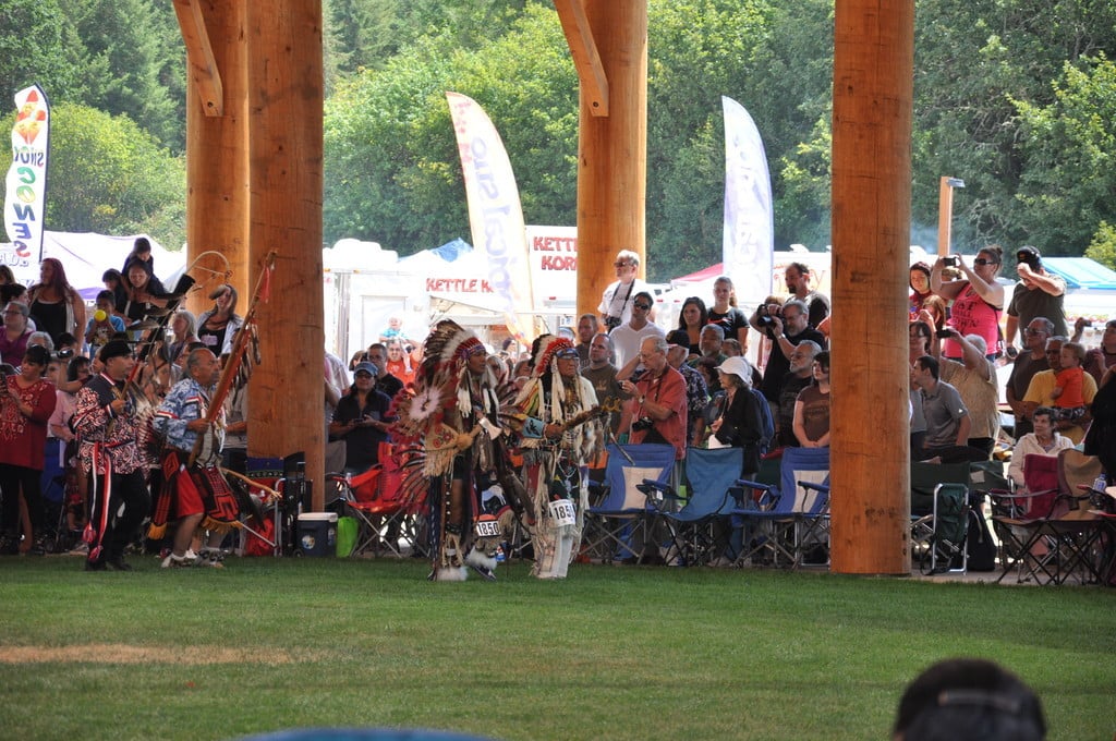 Grand Ronde Pow-wow Grand Entry Parade