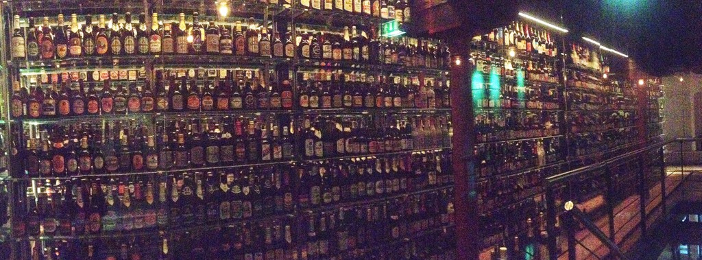 Bottled beer collection