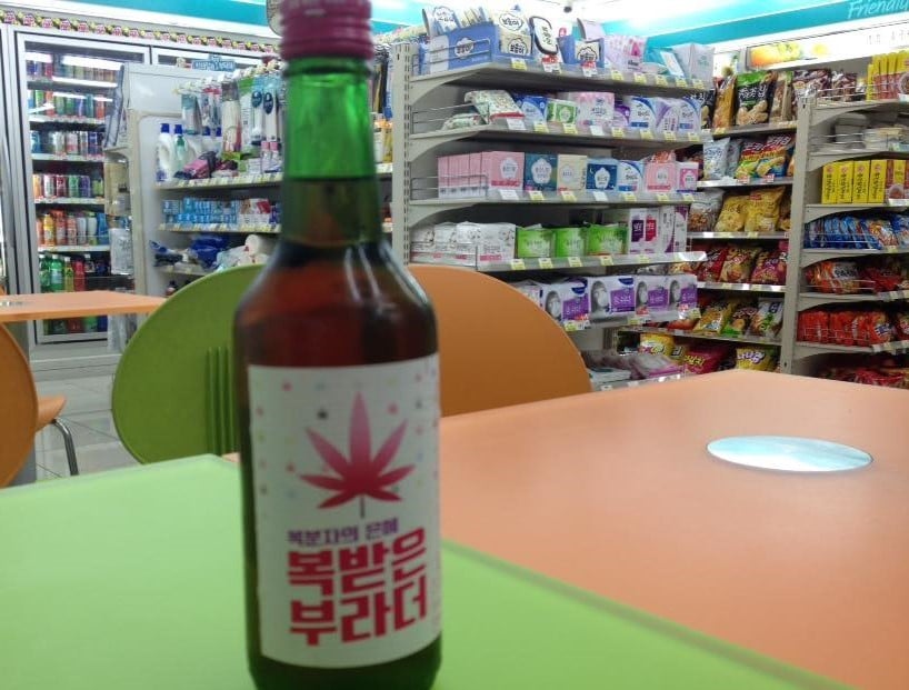 things to do in south korea | socialize over drinks at the convenience store