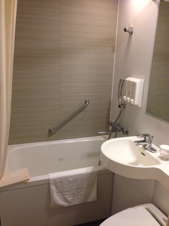 hotels near station in osaka | a bathroom that won’t leave you wondering if you’re on an airplane
