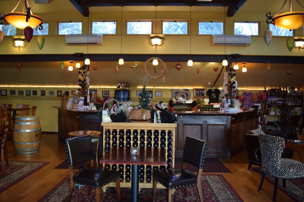 Interior of Maugle Sierra Vineyards