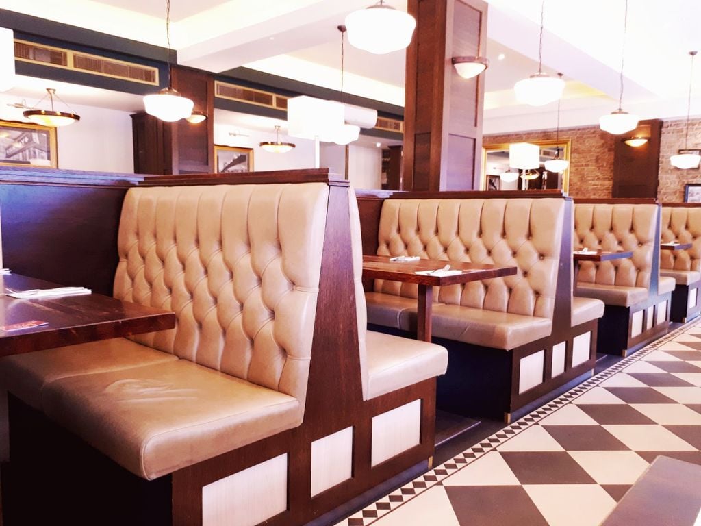 food to try in london england | gorgeous decor and stylish interior inside