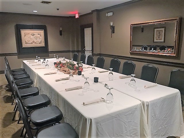 One of the meeting rooms at Inn on the Square