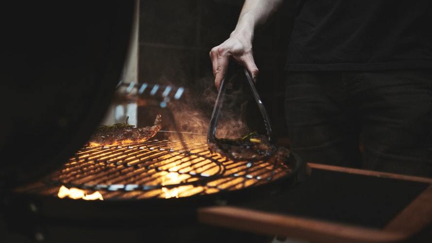 Grilled ribeye steak