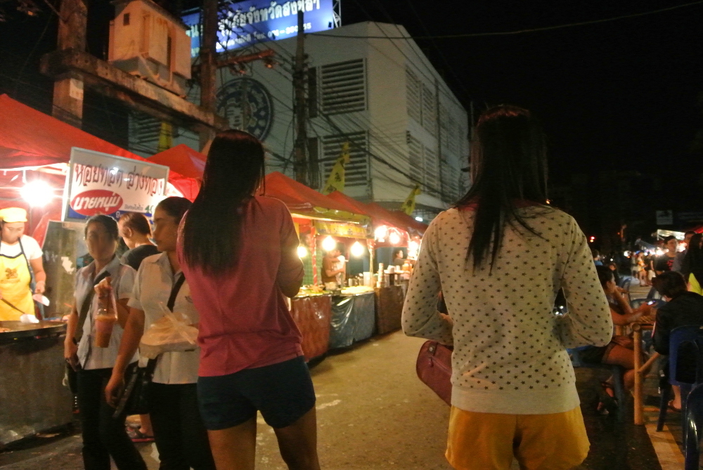 Night Market at Hat-Yai Thailand