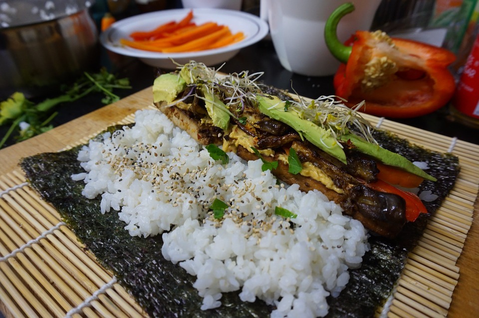 Vegetarian Japanese food