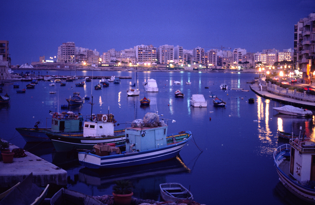 St Julian's Bay Malta 1996