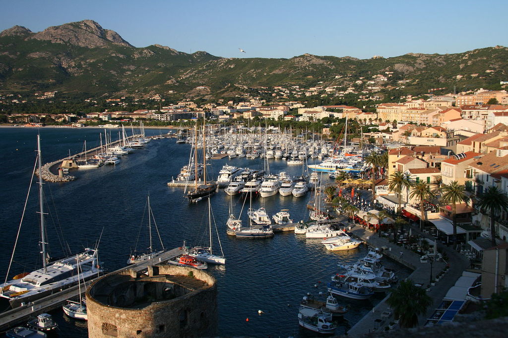 Port Calvi Corsica France