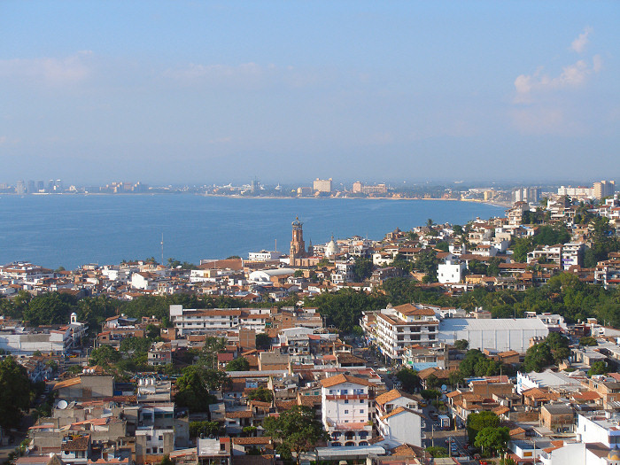 Puerto vallarta skyline
