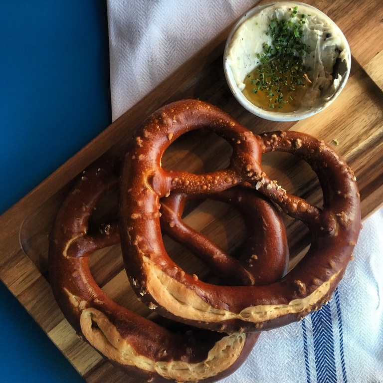Wursthall pretzel