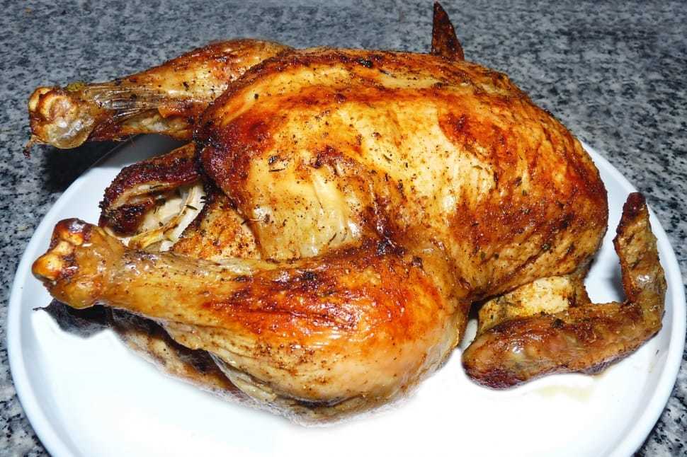 Roasted chicken