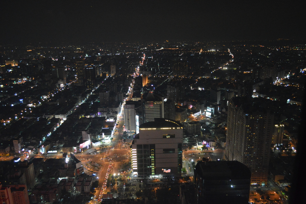 Kaohsiung from 85 Sky Tower (Night)