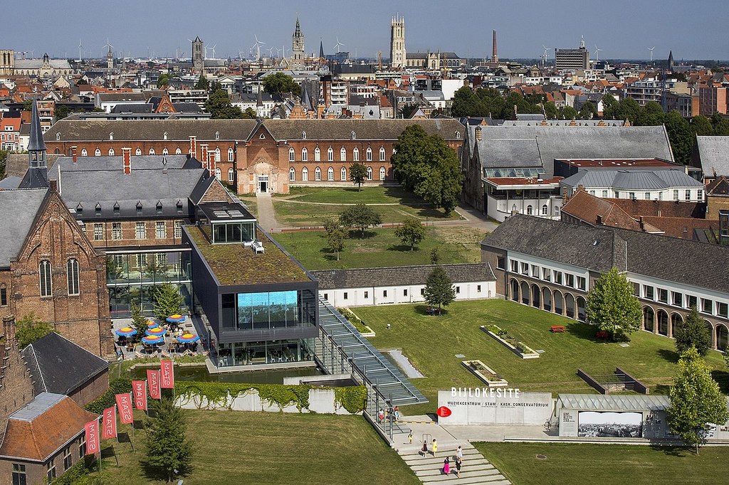 Ghent city museum STAM located on the Bijloke site
