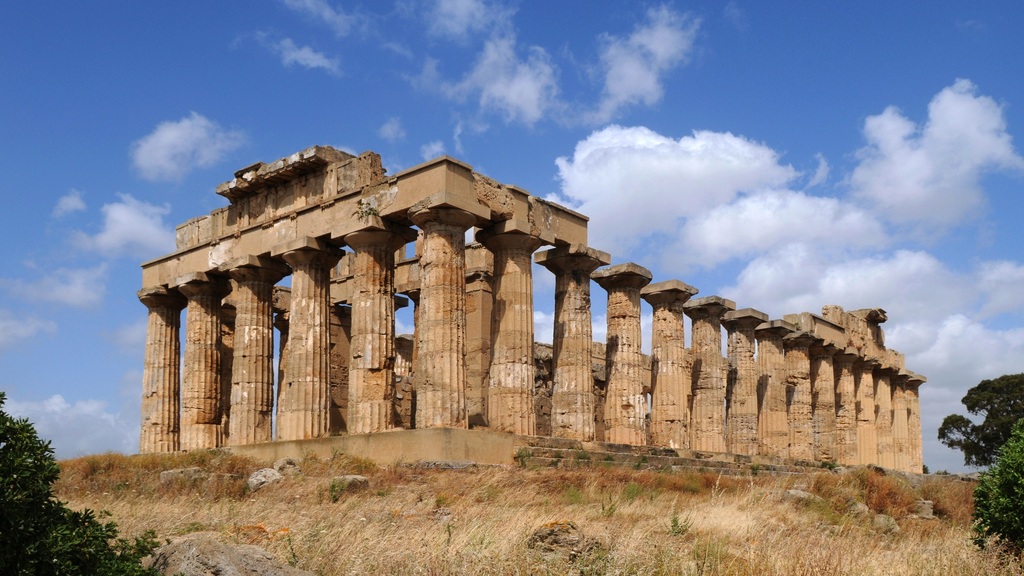 Ancient ruins in Selinunte
