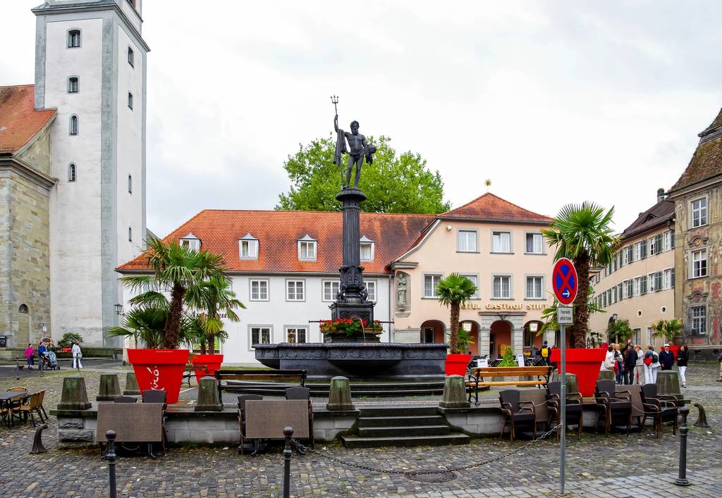 Neptunbrunnen (Lindau) jm67034